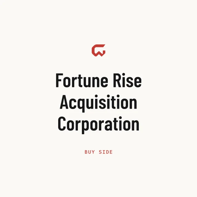 Buy side: Fortune Rise Acquisition Corporation