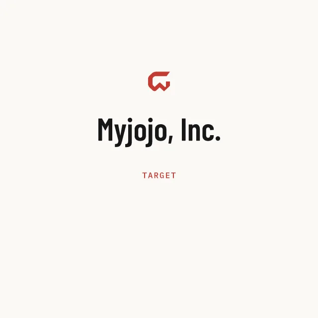 Target: Myjojo, Inc.