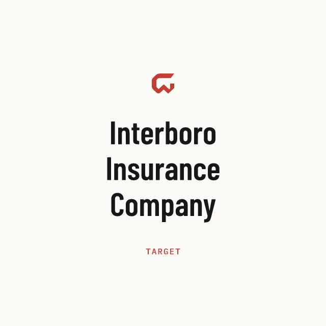 Target: Interboro Insurance Company