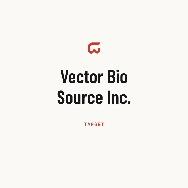 Target: Vector Bio Source Inc.