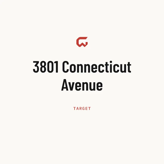 Target: 3801 Connecticut Avenue
