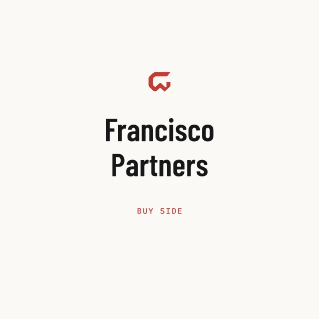 Buy side: Francisco Partners