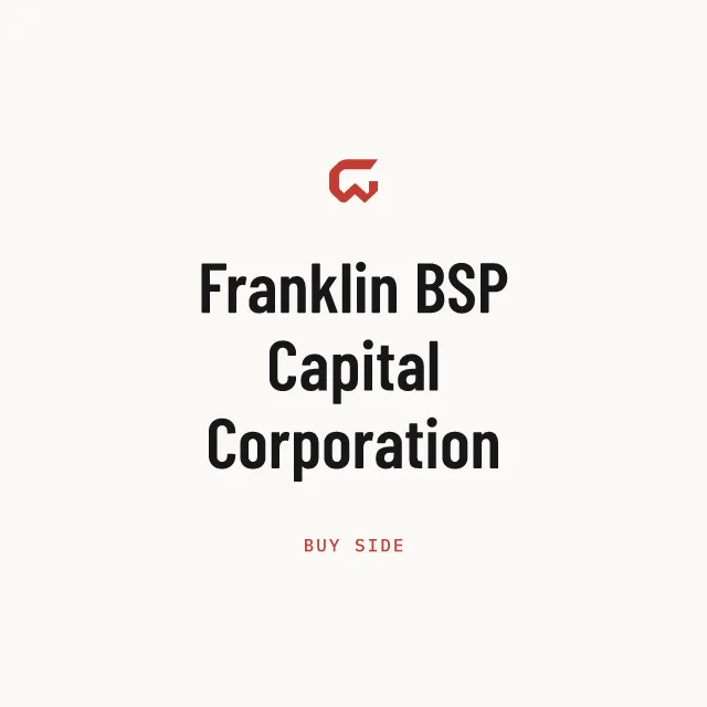 Buy side: Franklin BSP Capital Corporation