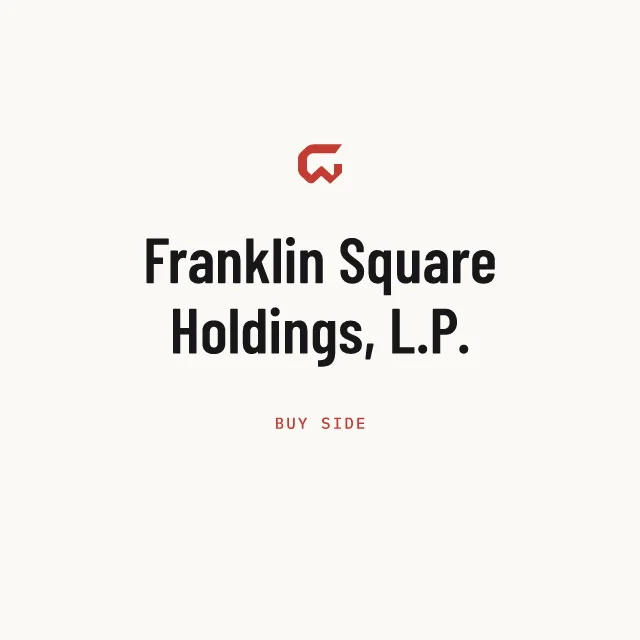 Buy side: Franklin Square Holdings, L.P.