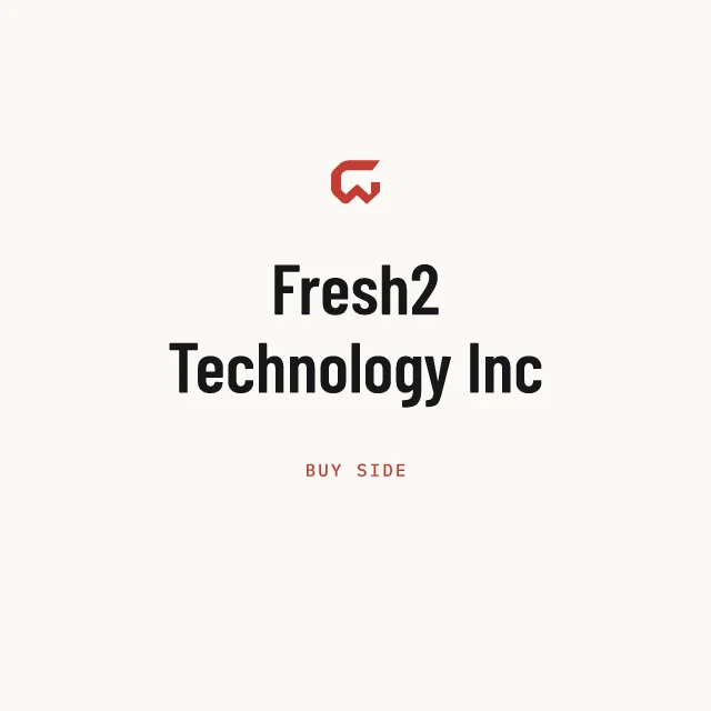 Buy side: Fresh2 Technology Inc