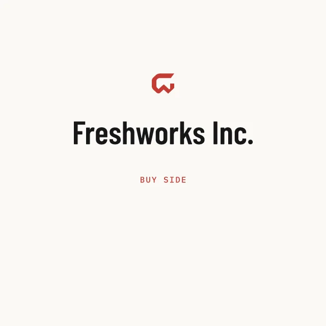 Buy side: Freshworks Inc.
