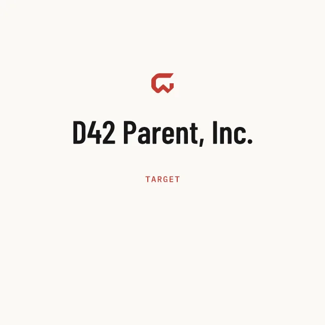 Target: D42 Parent, Inc.