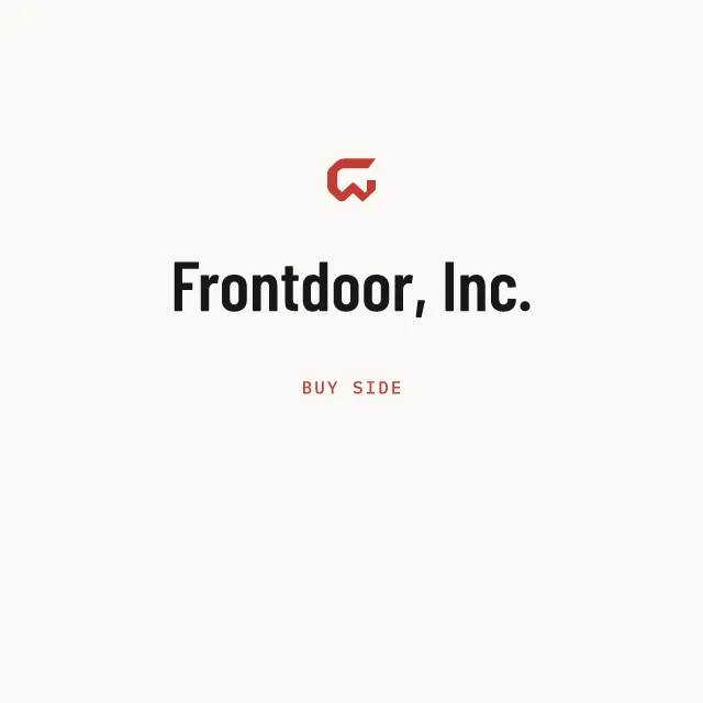Buy side: Frontdoor, Inc.