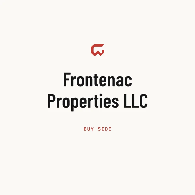 Buy side: Frontenac Properties LLC
