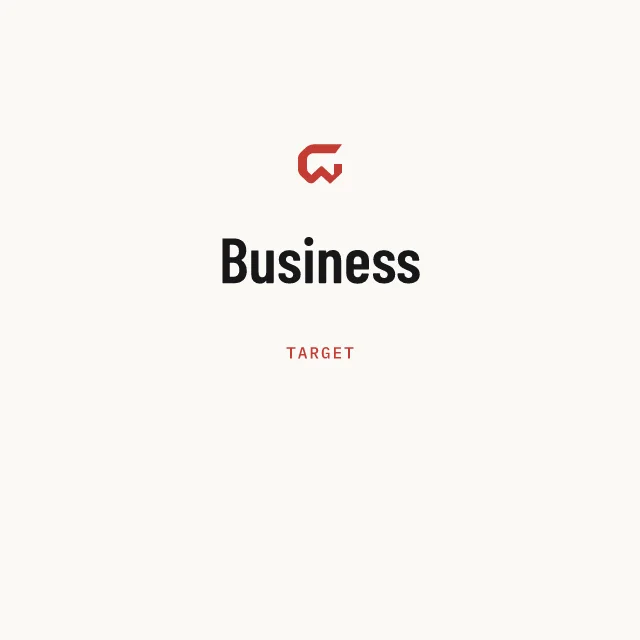 Target: Business