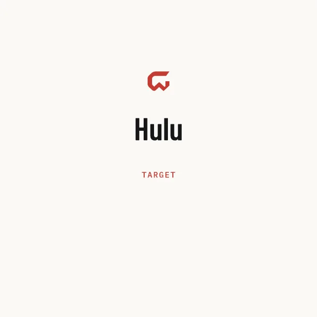 Target: Hulu