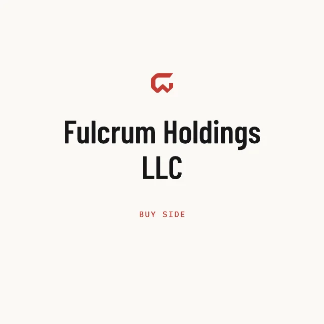 Buy side: Fulcrum Holdings LLC