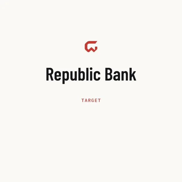 Target: Republic Bank