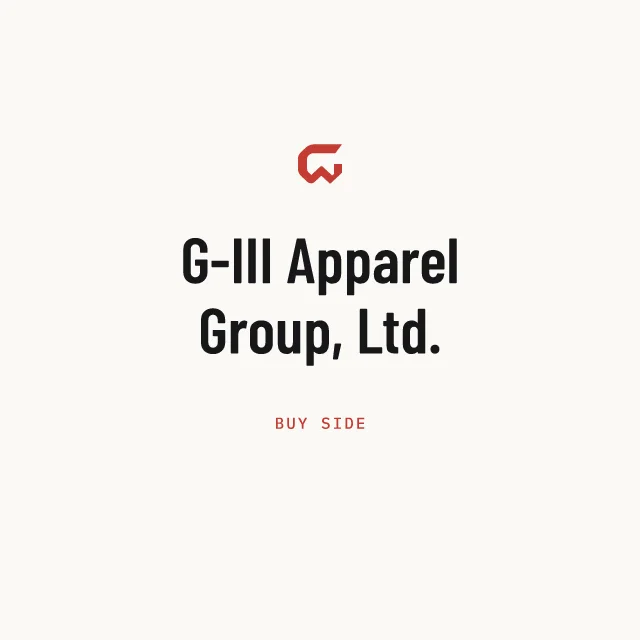 Buy side: G-III Apparel Group, Ltd.