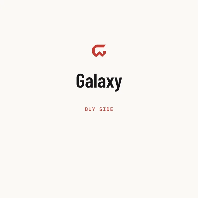 Buy side: Galaxy