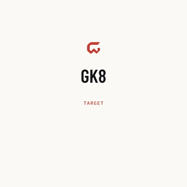 Target: GK8