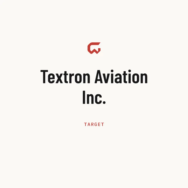 Target: Textron Aviation Inc.