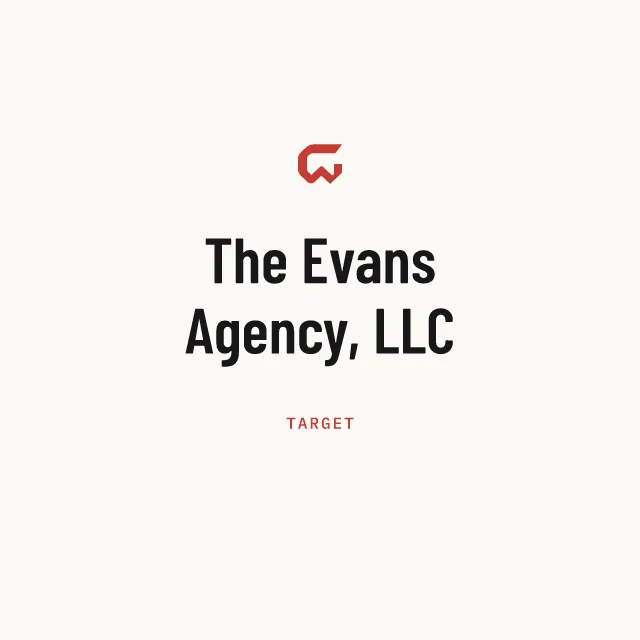 Target: The Evans Agency, LLC