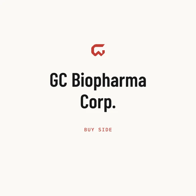 Buy side: GC Biopharma Corp.