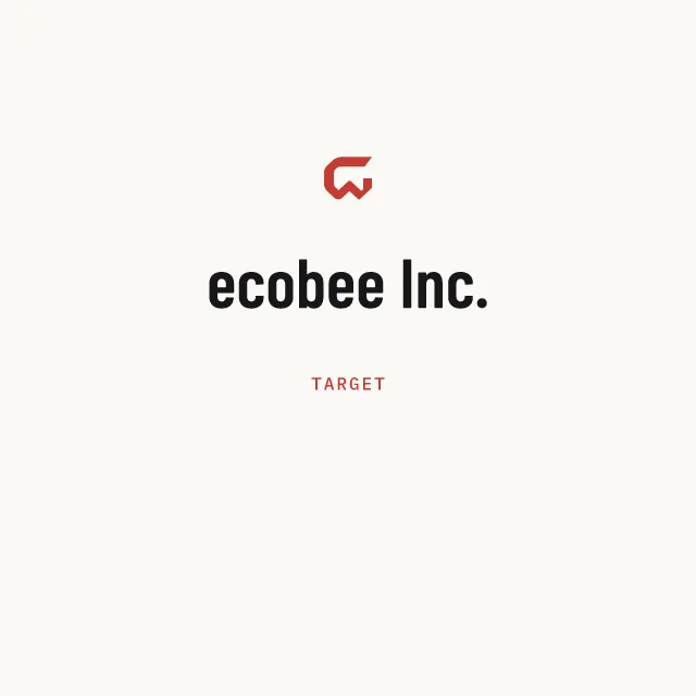 Target: ecobee Inc.