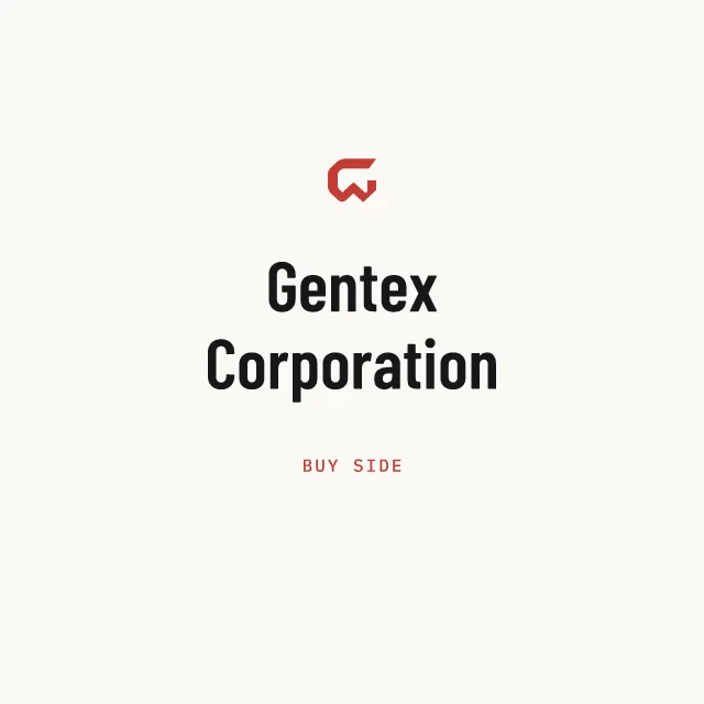 Buy side: Gentex Corporation