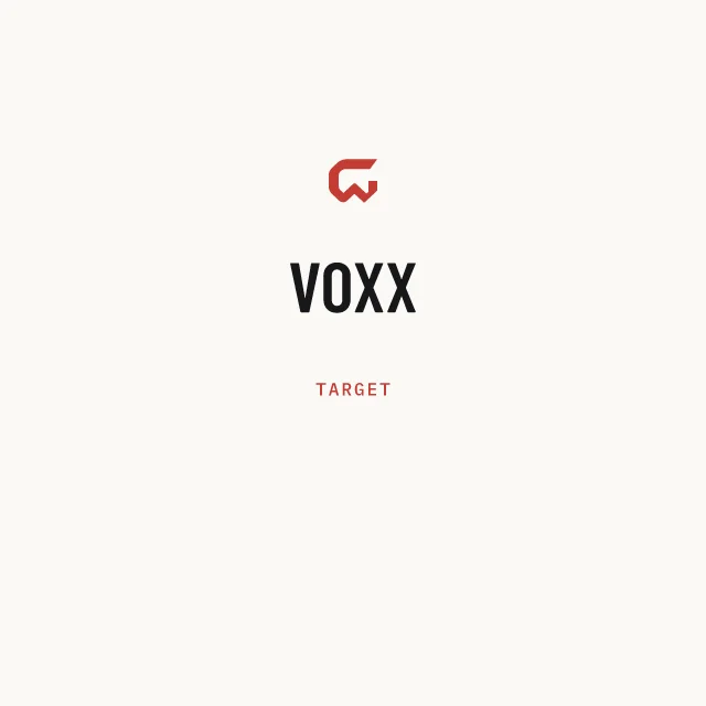 Target: VOXX
