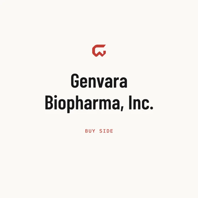 Buy side: Genvara Biopharma, Inc.