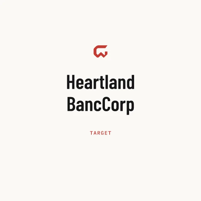 Target: Heartland BancCorp