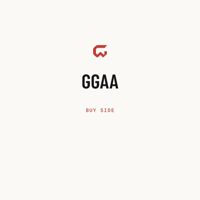 Buy side: GGAA