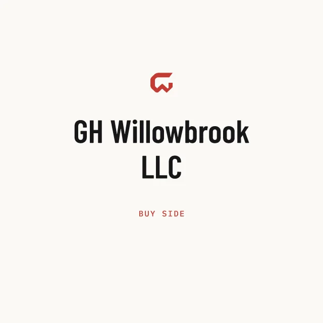 Buy side: GH Willowbrook LLC