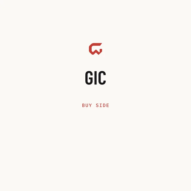 Buy side: GIC