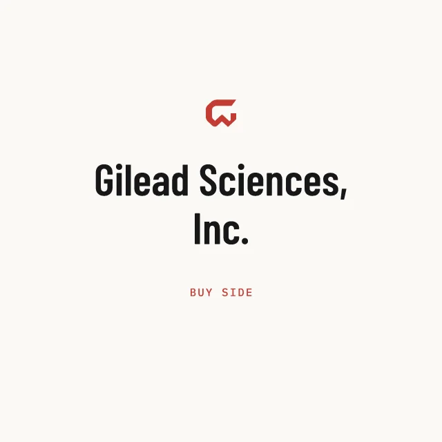 Buy side: Gilead Sciences, Inc.