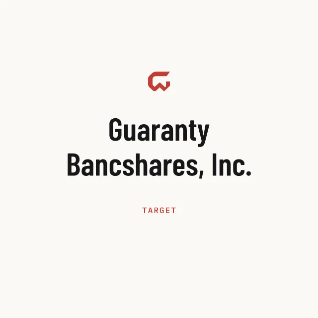 Target: Guaranty Bancshares, Inc.