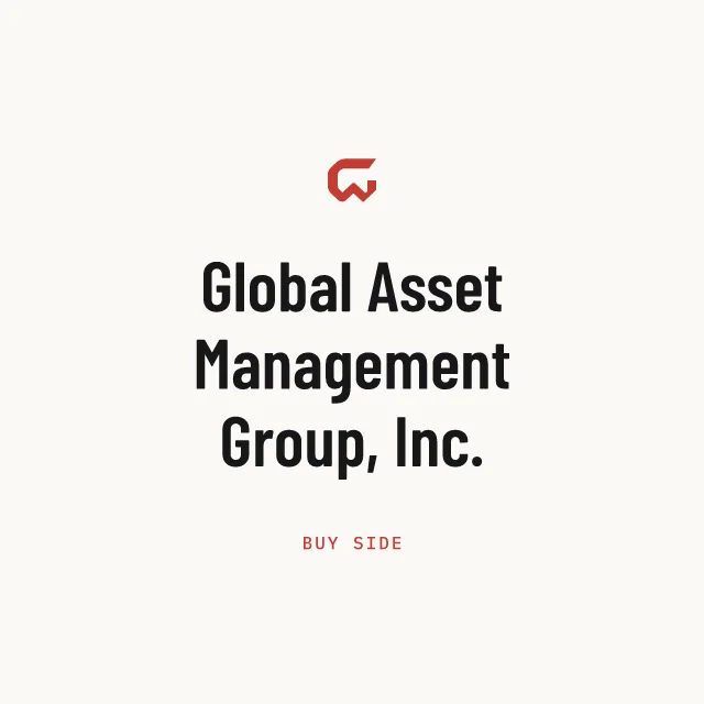 Buy side: Global Asset Management Group, Inc.