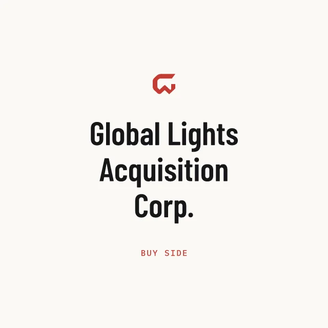 Buy side: Global Lights Acquisition Corp.