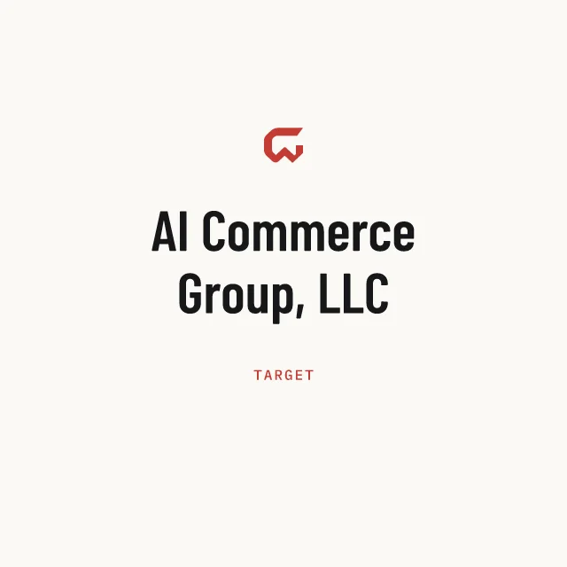 Target: AI Commerce Group, LLC