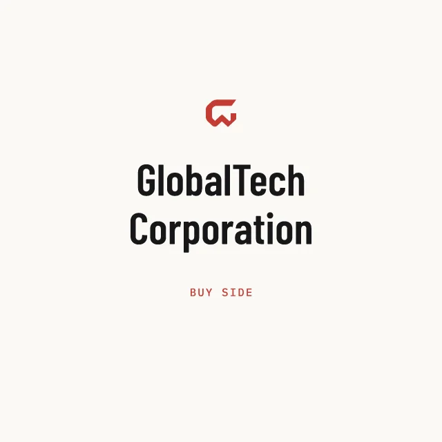 Buy side: GlobalTech Corporation