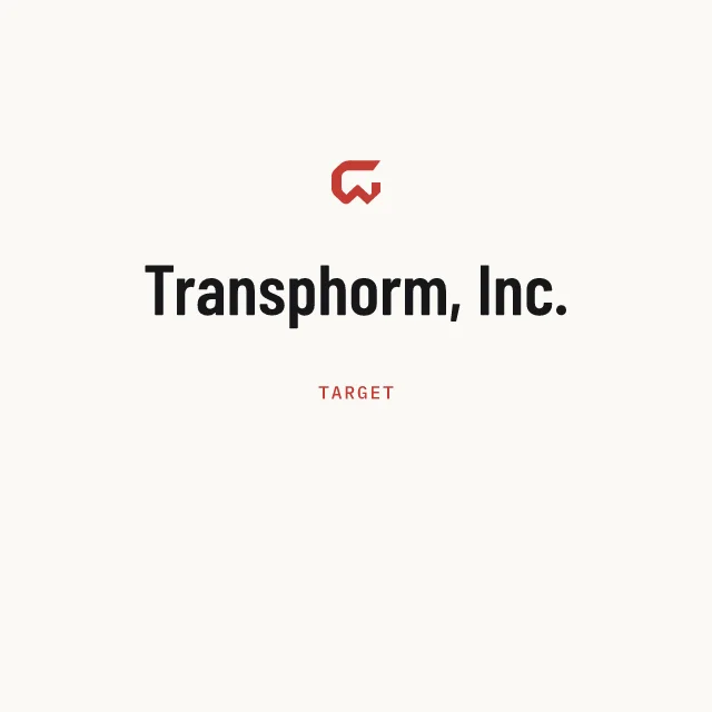 Target: Transphorm, Inc.