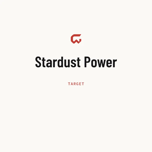 Target: Stardust Power