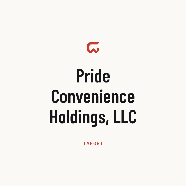 Target: Pride Convenience Holdings, LLC