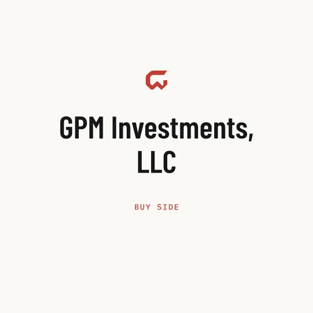 Buy side: GPM Investments, LLC