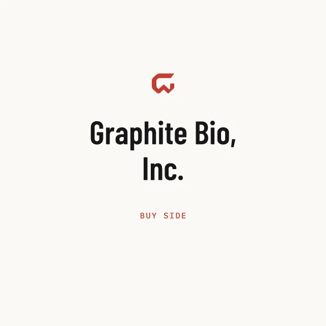 Buy side: Graphite Bio, Inc.
