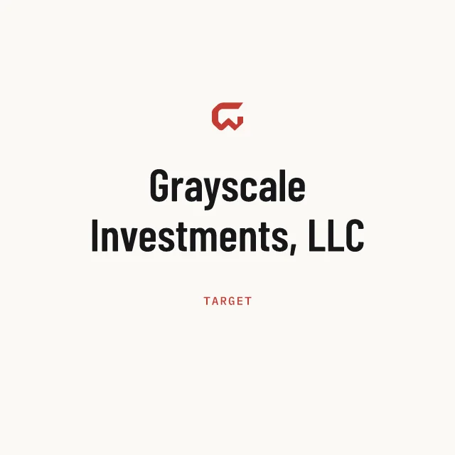 Target: Grayscale Investments, LLC