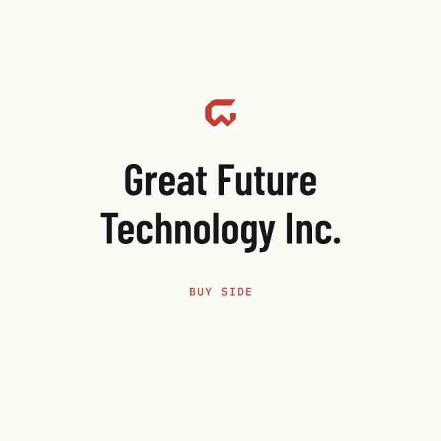 Buy side: Great Future Technology Inc.