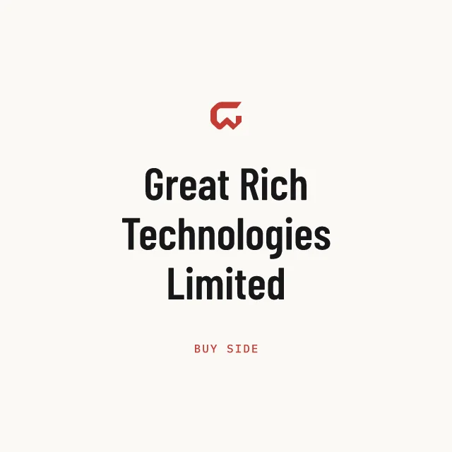 Buy side: Great Rich Technologies Limited