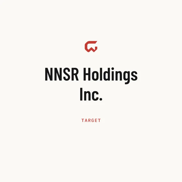 Target: NNSR Holdings Inc.