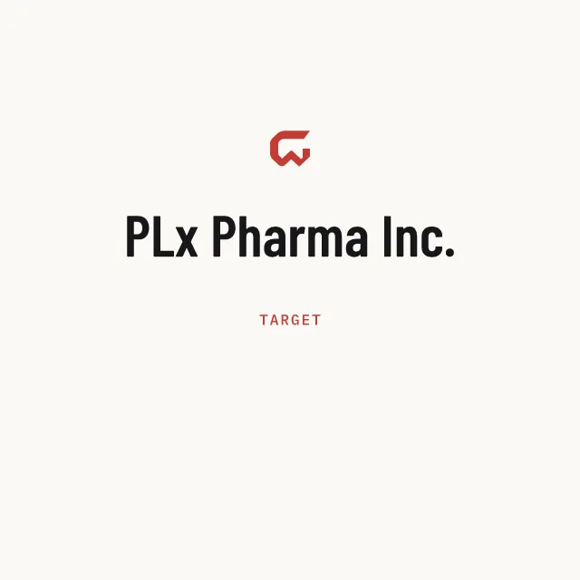 Target: PLx Pharma Inc.