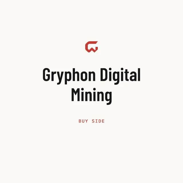 Buy side: Gryphon Digital Mining