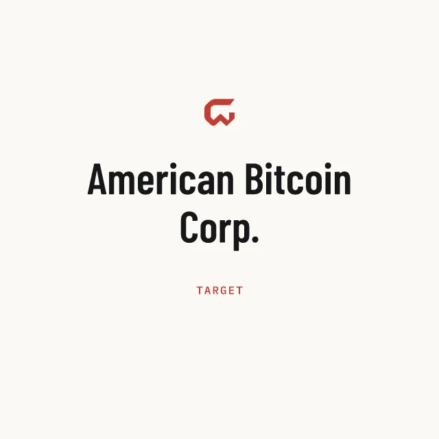 Target: American Bitcoin Corp.