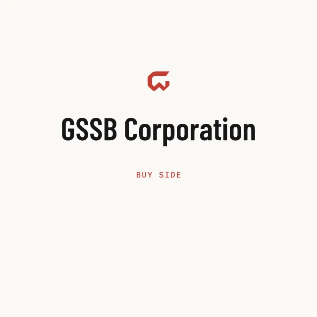 Buy side: GSSB Corporation